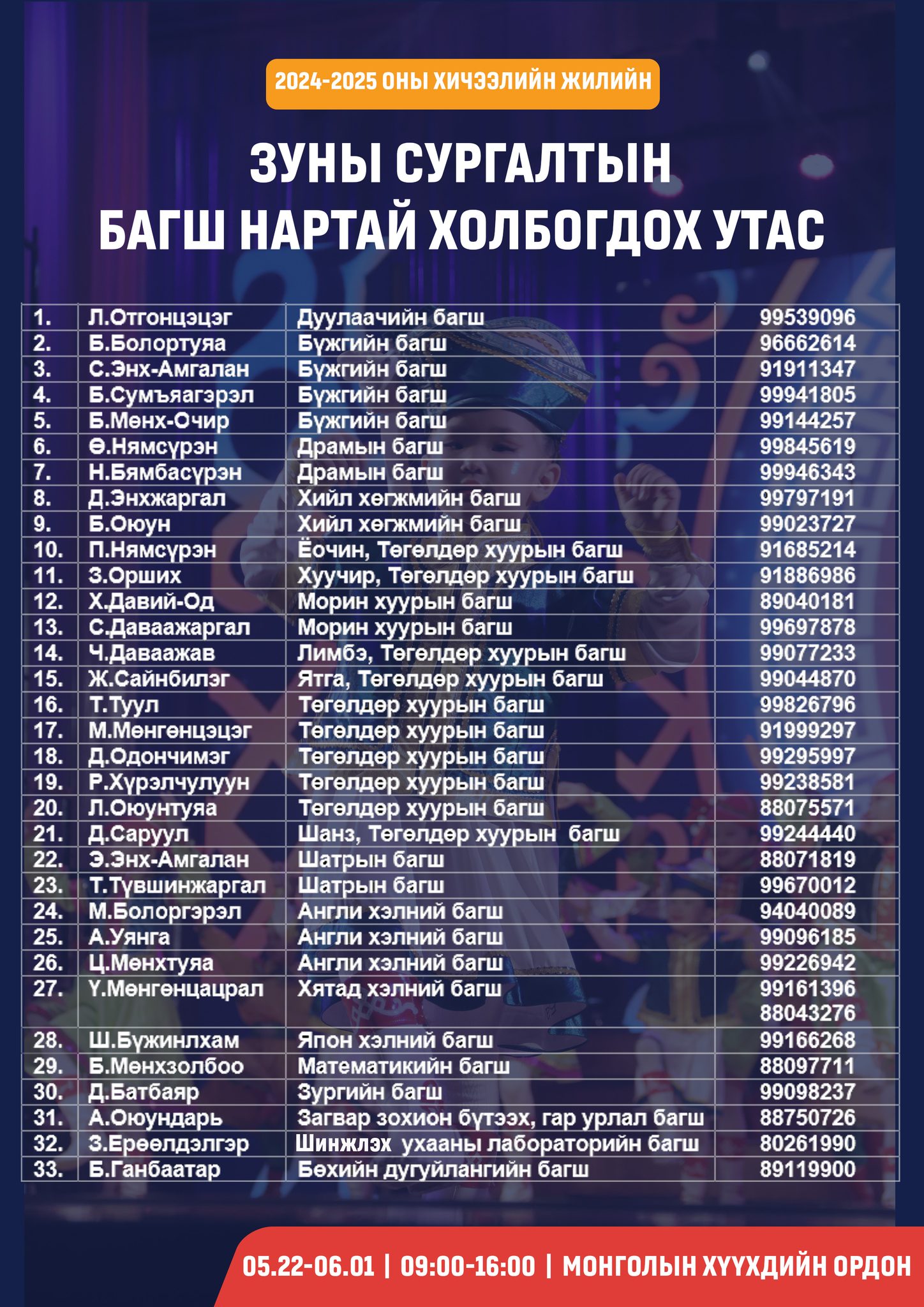 Монголын хүүхдийн ордон зуны эрчимжүүлсэн хөтөлбөрөө зарлалаа